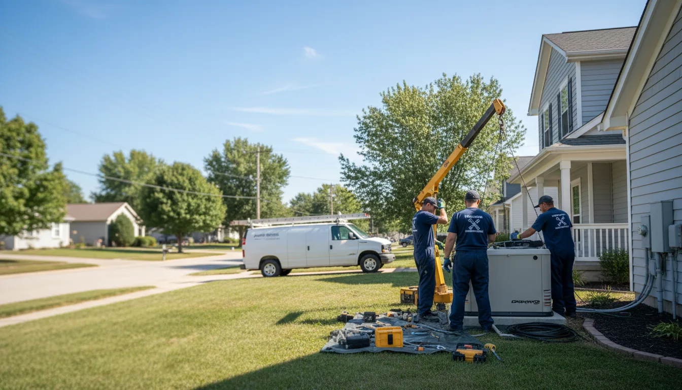 Generator Installation in Bovard, PA near me